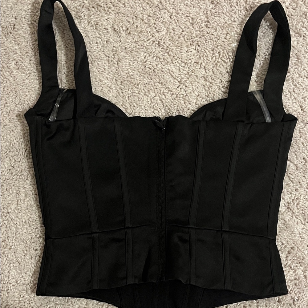 House of CB Black Corset Top - Picture 3 of 4